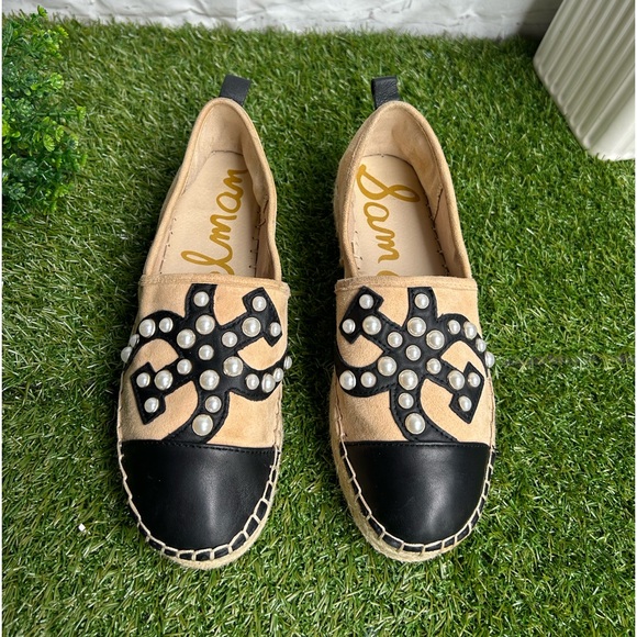 Sam Edelman Celton Espadrille -
Natural Nude 1 1/2 “ heel height size 7 women - Picture 10 of 16